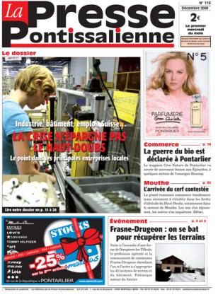 Couverture La presse pontissalienne n°110