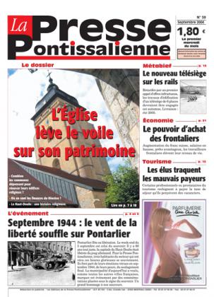 Couverture La presse pontissalienne n°59