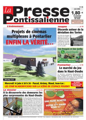 Couverture La presse pontissalienne n°80