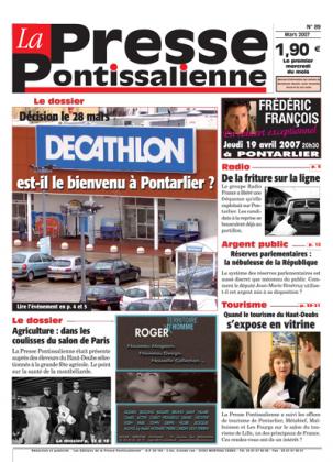 Couverture La presse pontissalienne n°89