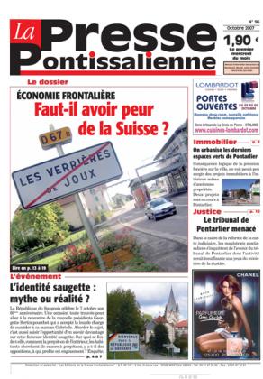 Couverture La presse pontissalienne n°96