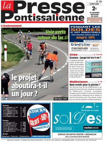 Couverture La presse pontissalienne n°105