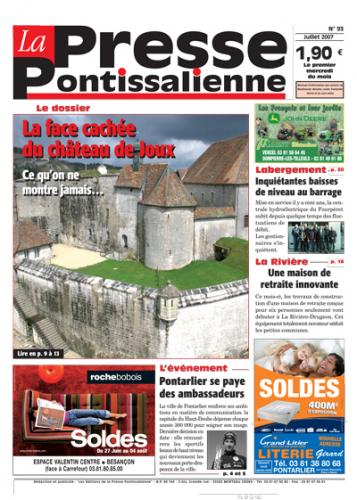 Couverture La presse pontissalienne n°93